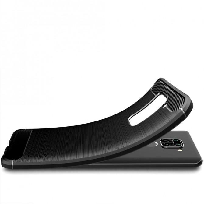 Чехол iPaky Slim Series для Xiaomi Redmi Note 9 Чёрный-1