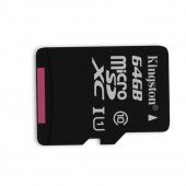 Карта пам'яті  microSDXC 64Gb UHS-I A1 (Class 10) Чорний Карта пам'яті  microSDXC 64Gb UHS-I A1 (Class 10) Чорний