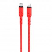 Кабель Hoco X59 Victory PD Type-C to Lightning 20W/3A Red 1m Кабель Hoco X59 Victory PD Type-C to Lightning 20W/3A Red 1m