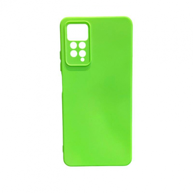 Чохол Soft Case Xiaomi Redmi Note 11 Pro Неоново Зелений FULL