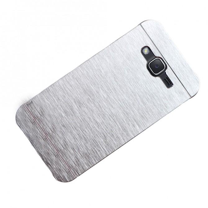 Чехол Ultra Steel Defense для Samsung J200 (J2) Silver-2