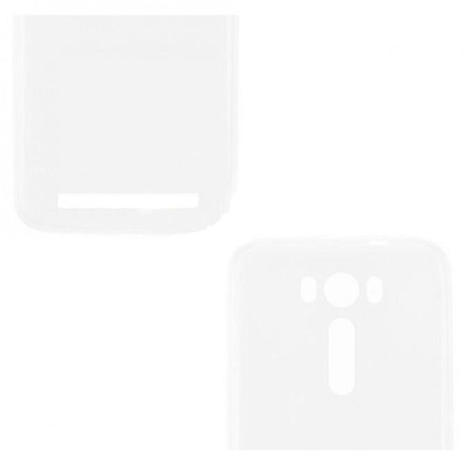 Чохол Ultra Thin Silicone Remax 0.2 mm для Asus Zenfone 2 Laser (5.0"-ZE500KL) Білий-3