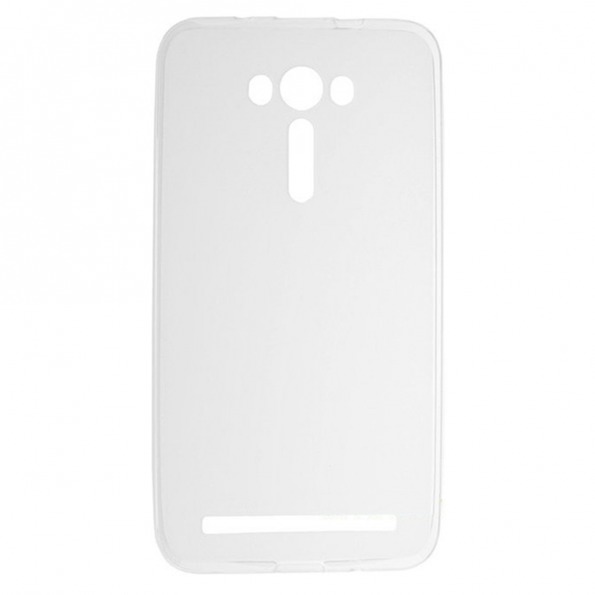 Чохол Ultra Thin Silicone Remax 0.2 mm для Asus Zenfone 2 Laser (5.5"-ZE550KL) Білий-1