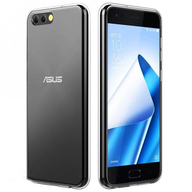 Чохол Ultra Thin Silicone Remax 0.2 mm для Asus Zenfone 4 Чорний-4
