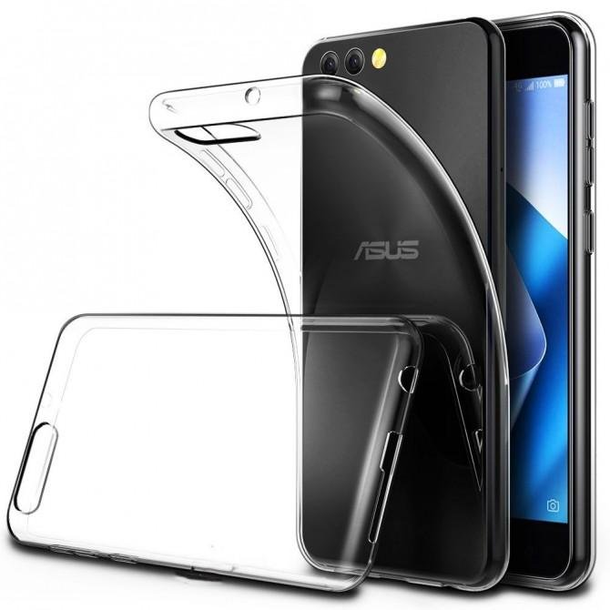 Чохол Ultra Thin Silicone Remax 0.2 mm для Asus Zenfone 4 Чорний-5