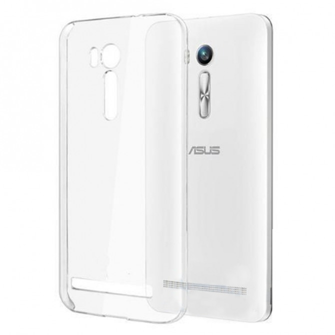 Чохол Ultra Thin Silicone Remax 0.2 mm для Asus Zenfone Go (4.5"-ZB452KG) Білий-2