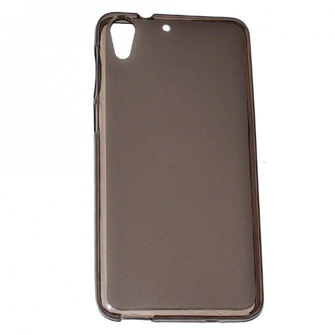 Чехол Ultra Thin Silicone Remax 0.2 mm для HTC Desire 728 Чёрный-1