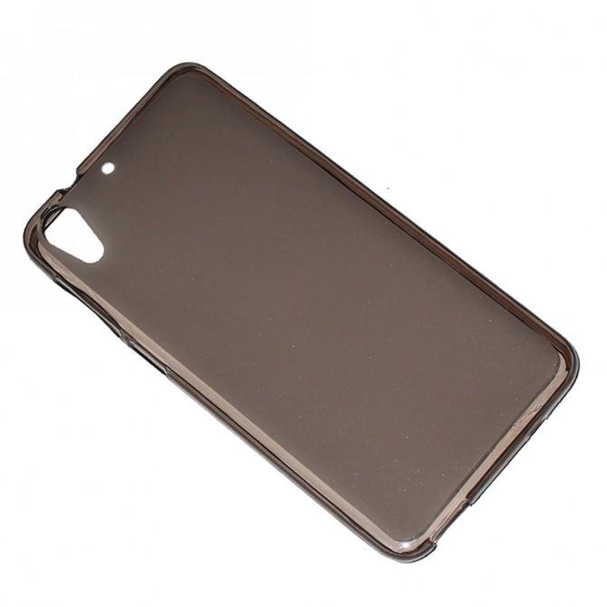 Чехол Ultra Thin Silicone Remax 0.2 mm для HTC Desire 728 Чёрный-2