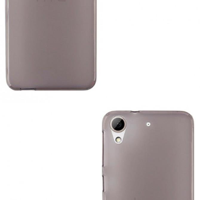 Чехол Ultra Thin Silicone Remax 0.2 mm для HTC Desire 828 Чёрный-2