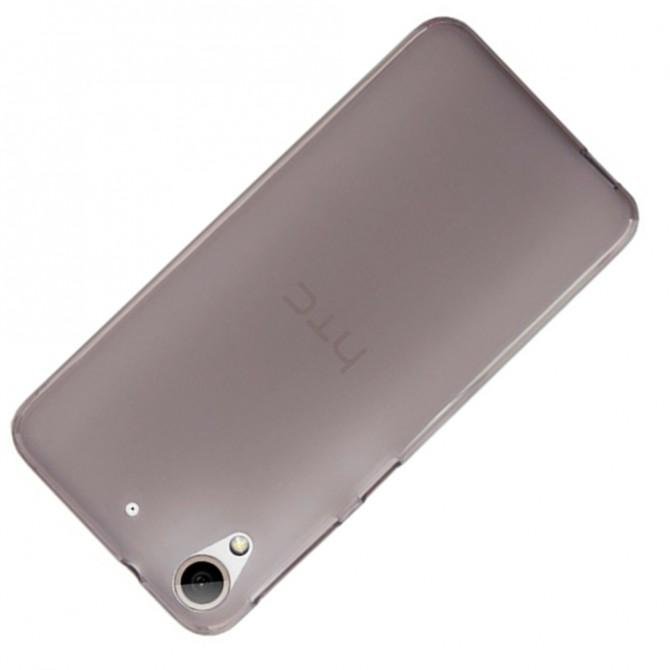 Чехол Ultra Thin Silicone Remax 0.2 mm для HTC Desire 828 Чёрный-3