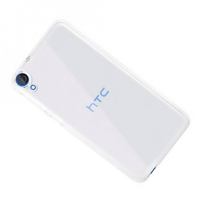 Чехол Ultra Thin Silicone Remax 0.2 mm для HTC Desire 828 White-2
