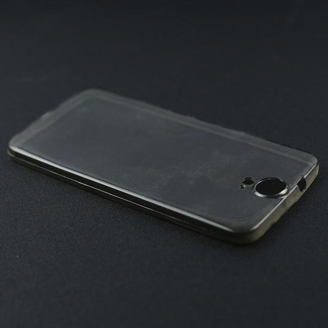 Чехол Ultra Thin Silicone Remax 0.2 mm для HTC One (E9 Plus) Чёрный-2