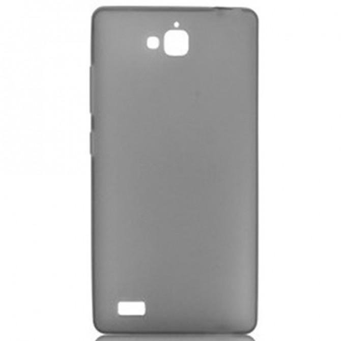 Чехол Ultra Thin Silicone Remax 0.2 mm для Huawei Honor 3C Чёрный-1
