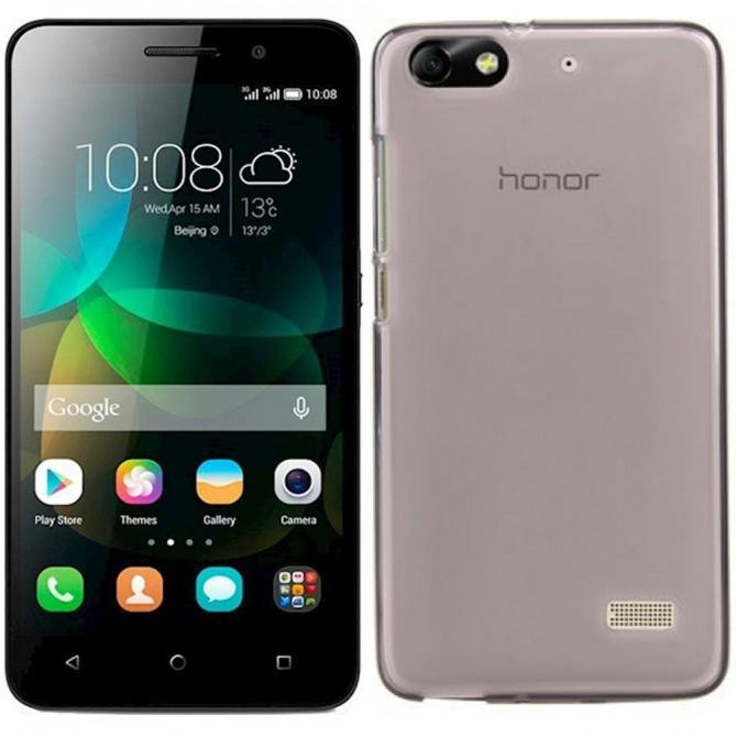 Чехол Ultra Thin Silicone Remax 0.2 mm для Huawei Honor 4C Чёрный