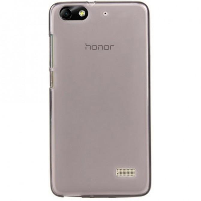 Чехол Ultra Thin Silicone Remax 0.2 mm для Huawei Honor 4C Чёрный-1