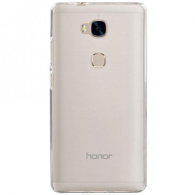 Чехол Ultra Thin Silicone Remax 0.2 mm для Huawei Honor 5x White-1