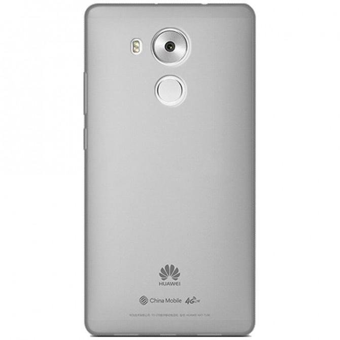 Чехол Ultra Thin Silicone Remax 0.2 mm для Huawei Mate 8 Чёрный-1