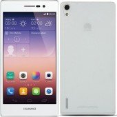Чохол Ultra Thin Silicone Remax 0.2 mm для Huawei P7 Білий
