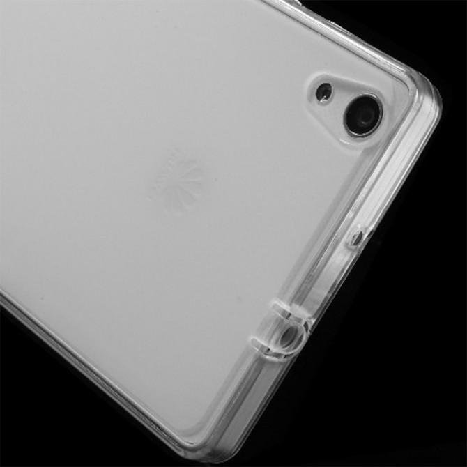 Чехол Ultra Thin Silicone Remax 0.2 mm для Huawei P7 White-2