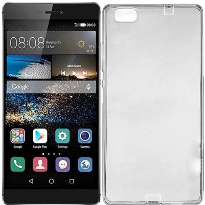 Чохол Ultra Thin Silicone Remax 0.2 mm для Huawei P8 Чорний
