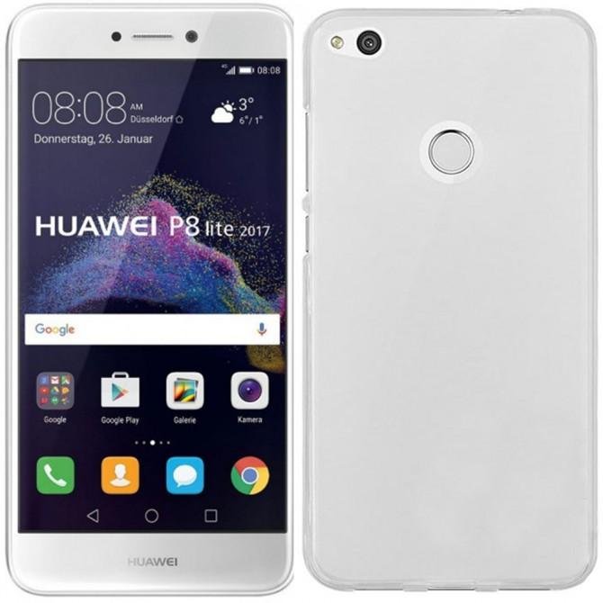 Чехол Ultra Thin Silicone Remax 0.2 mm для Huawei P8 Lite (2017) White