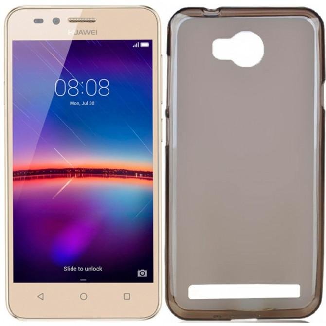 Чехол Ultra Thin Silicone Remax 0.2 mm для Huawei Y3 II Чёрный