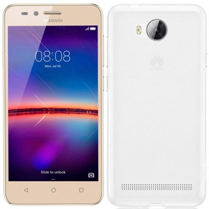 Чехол Ultra Thin Silicone Remax 0.2 mm для Huawei Y3 II White