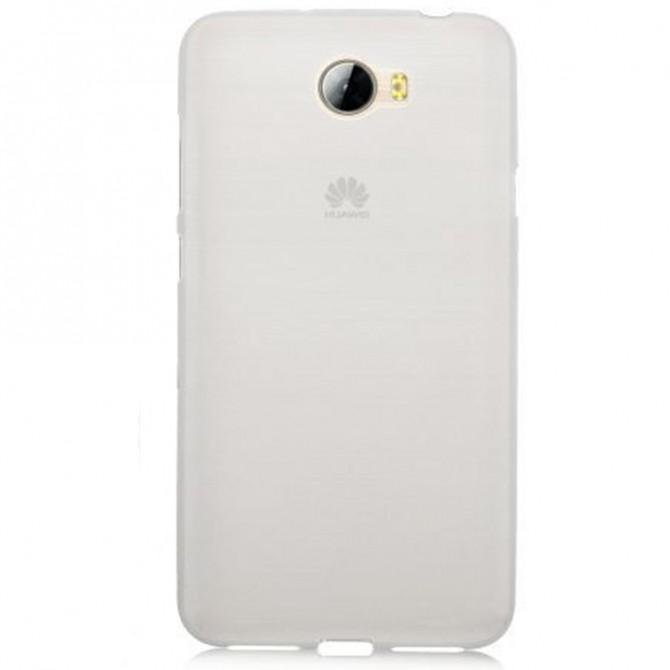 Чехол Ultra Thin Silicone Remax 0.2 mm для Huawei Y5 II White-1