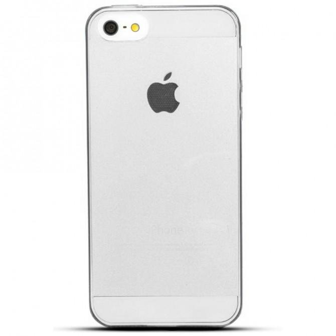 Чохол Ultra Thin Silicone Remax 0.2 mm для iPhone 4 Білий-1