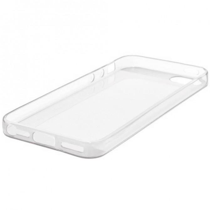 Чохол Ultra Thin Silicone Remax 0.2 mm для iPhone 4 Білий-3