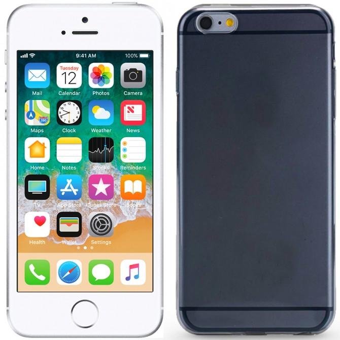 Чехол Ultra Thin Silicone Remax 0.2 mm для iPhone 5 Чёрный