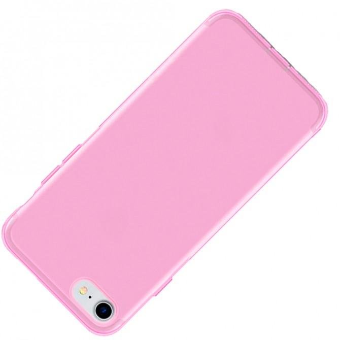 Чехол Ultra Thin Silicone Remax 0.2 mm для iPhone 5 Pink-3