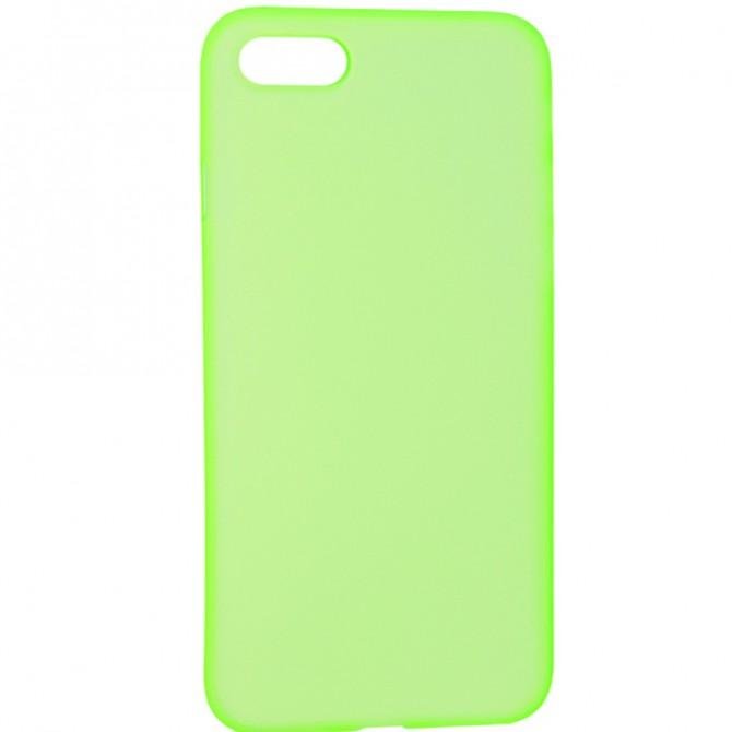 Чехол Ultra Thin Silicone Remax 0.2 mm для iPhone 6 Plus Green-1