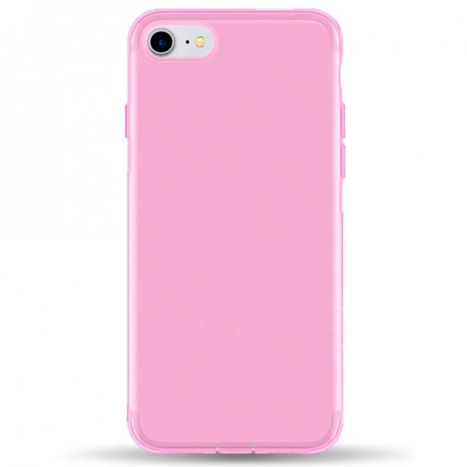 Чохол Ultra Thin Silicone Remax 0.2 mm для iPhone 6 Plus Рожевий-1