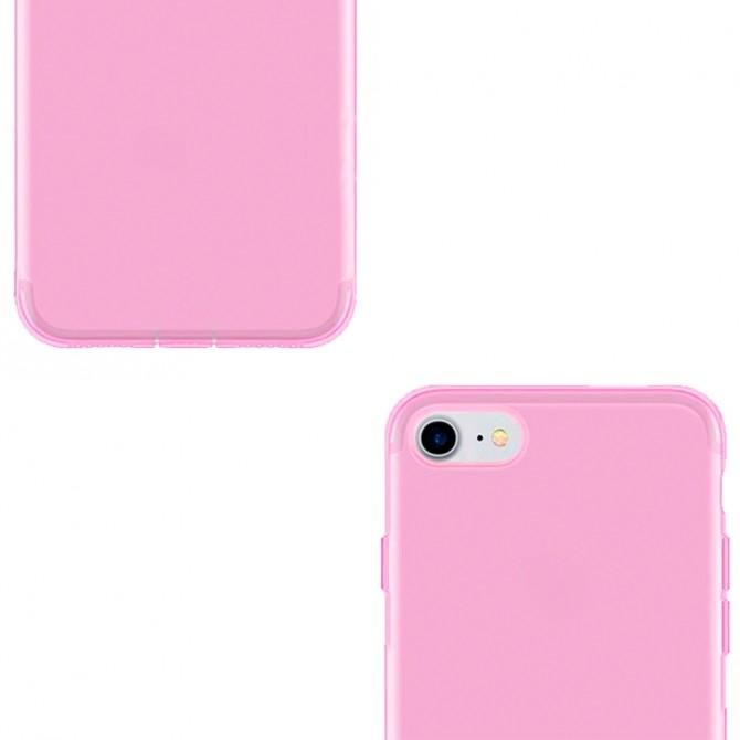 Чохол Ultra Thin Silicone Remax 0.2 mm для iPhone 6 Plus Рожевий-2