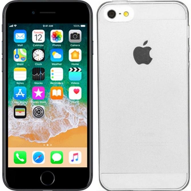 Чохол Ultra Thin Silicone Remax 0.2 mm для iPhone 6 Plus Білий