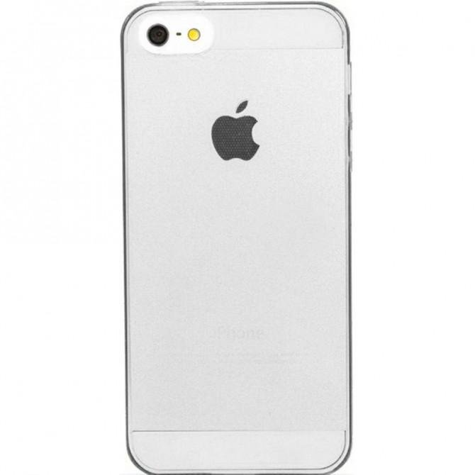 Чохол Ultra Thin Silicone Remax 0.2 mm для iPhone 6 Plus Білий-1