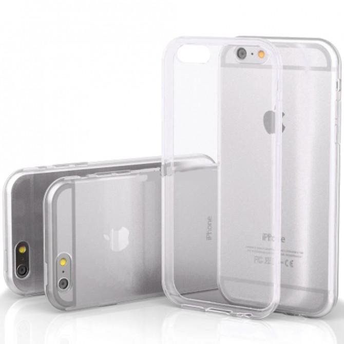 Чохол Ultra Thin Silicone Remax 0.2 mm для iPhone 6 Plus Білий-2