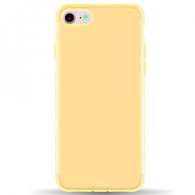 Чехол Ultra Thin Silicone Remax 0.2 mm для iPhone 7 Gold-1