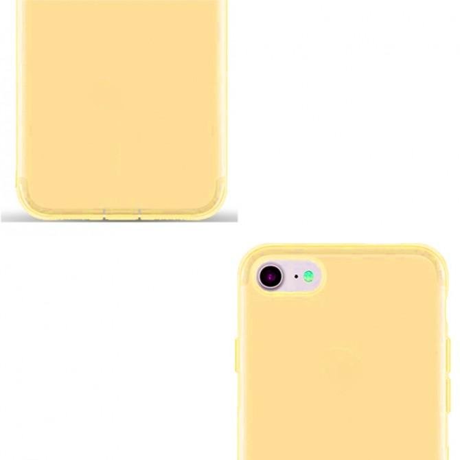 Чехол Ultra Thin Silicone Remax 0.2 mm для iPhone 7 Gold-3