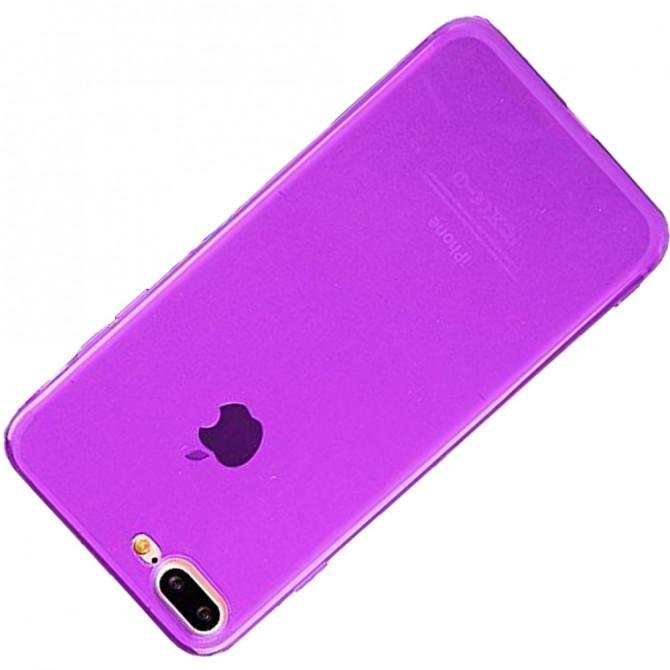 Чехол Ultra Thin Silicone Remax 0.2 mm для iPhone 7 Plus Violet-3