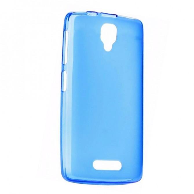 Чехол Ultra Thin Silicone Remax 0.2 mm для Lenovo A1000 Blue-1