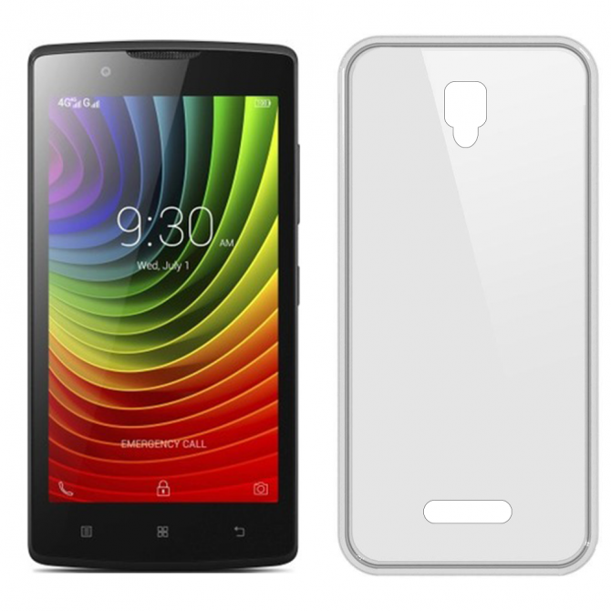 Чехол Ultra Thin Silicone Remax 0.2 mm для Lenovo A1000 White