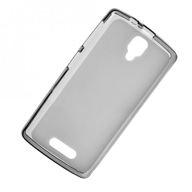 Чехол Ultra Thin Silicone Remax 0.2 mm для Lenovo A2010 Чёрный-2