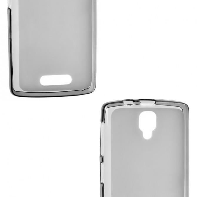 Чехол Ultra Thin Silicone Remax 0.2 mm для Lenovo A2010 Чёрный-3