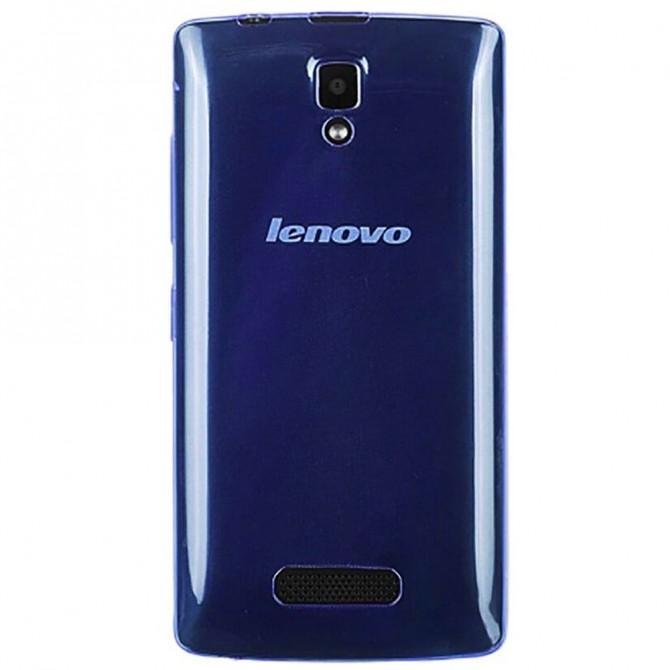 Чехол Ultra Thin Silicone Remax 0.2 mm для Lenovo A2010 Blue-1