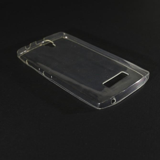 Чехол Ultra Thin Silicone Remax 0.2 mm для Lenovo A2010 White-3