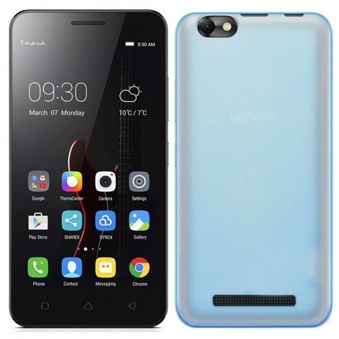 Чохол Ultra Thin Silicone Remax 0.2 mm для Lenovo A2020 (Vibe C) Синій