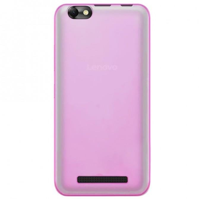 Чехол Ultra Thin Silicone Remax 0.2 mm для Lenovo A2020 (Vibe C) Pink-1