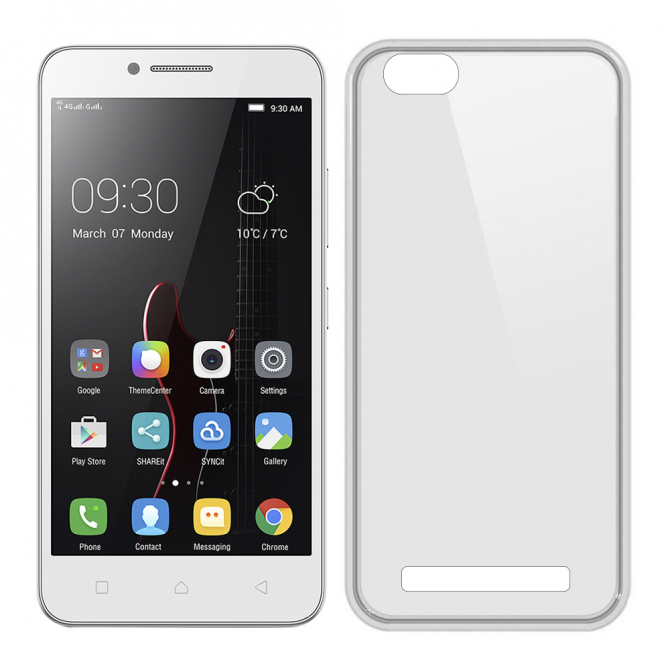 Чехол Ultra Thin Silicone Remax 0.2 mm для Lenovo A2020 (Vibe C) White